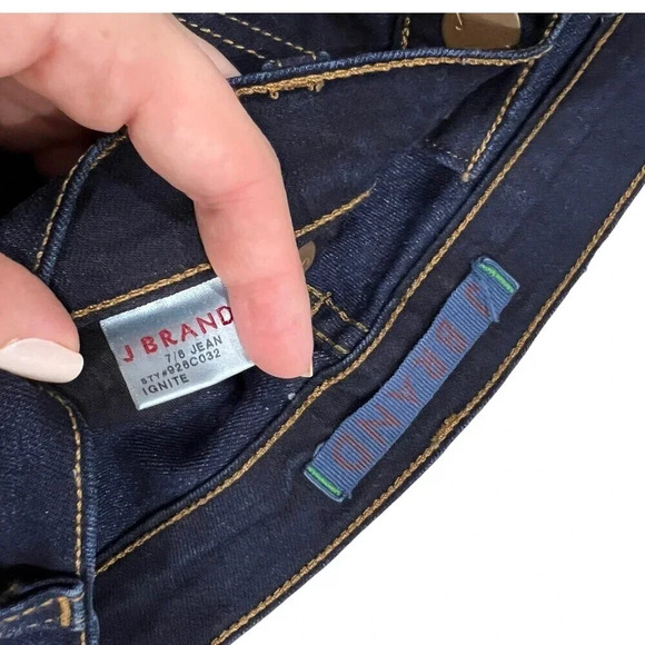 J Brand Dark Wash Ignite Skinny Jeans 27 - Picture 3 of 4